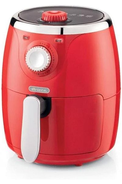 ARIETE Airfryer 2.8Ltr, Low Oil Fryer, Rapid Air Circulation - ART4622-RD