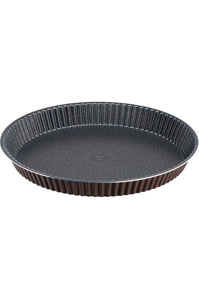 TEFAL Baking Mold | Perfectbake 24 cm Fluted Tart Mold | Aluminum Non-Stick | 2 Years Warranty | J55