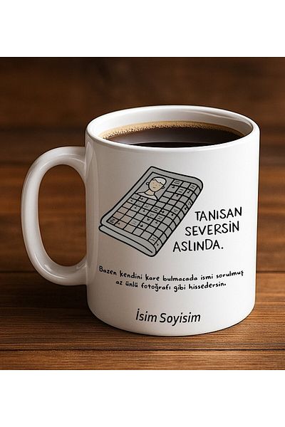 BİBANAPROMOSYON Funny - You Are the One Who Appreciates Humorous Mug Cup Designed Funny Mug Cup