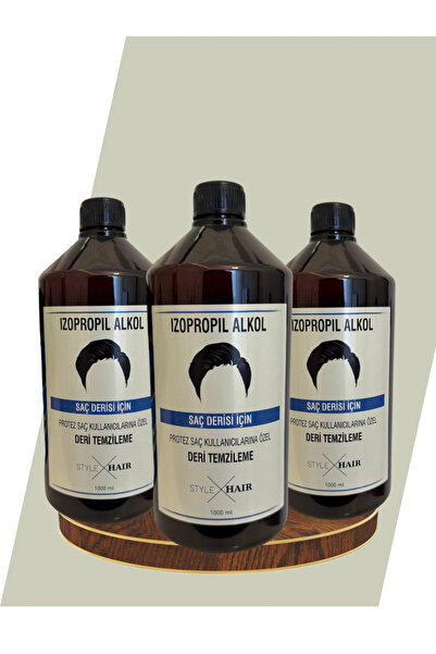 Solvents Style Hair Protez Saçlar Deri Temizleme %99.9 Saf Izopropil Alkol 1*...
