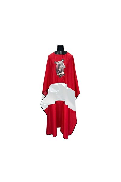 Viva Professional مريلة حلاقة احترافية لقص الشعر باللون الأحمر AC1361 D ثلاثي...