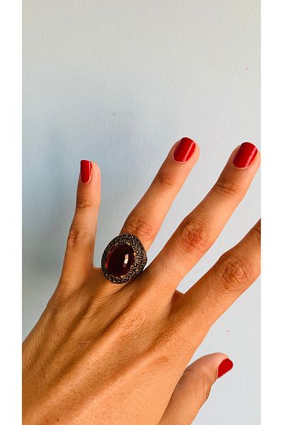 PALMISH LOVER Ottoman Ring