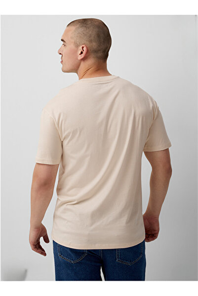 Superlife Ανδρικό μπλουζάκι με λαιμόκοψη Superlife Standard & Regular Fit SPR21Y30