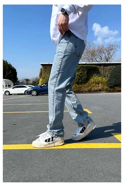 wamoss Men's New Season Washed Baggy Trousers Mbg 2025