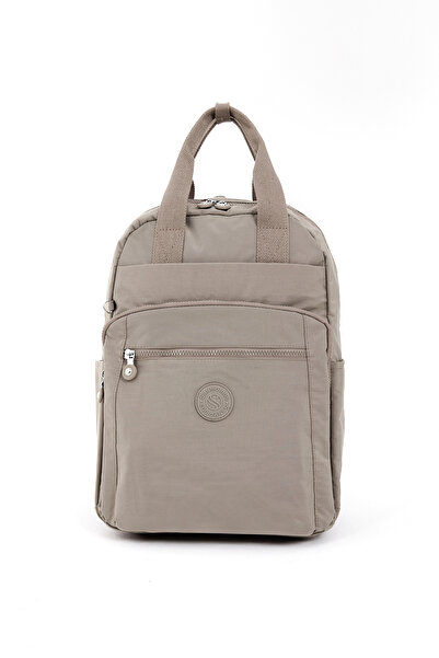 Sanmorris Rucsac de școală și de călătorie pentru laptop, unisex, rezistent l...