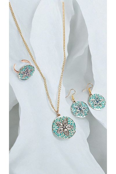 gulflower nude 3 Lu Set Copper Handmade Luxury