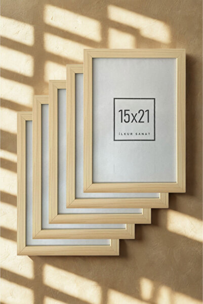 ilkur A5 Size (15X21) 2mm Thick Flat Glass Frame Five Pieces