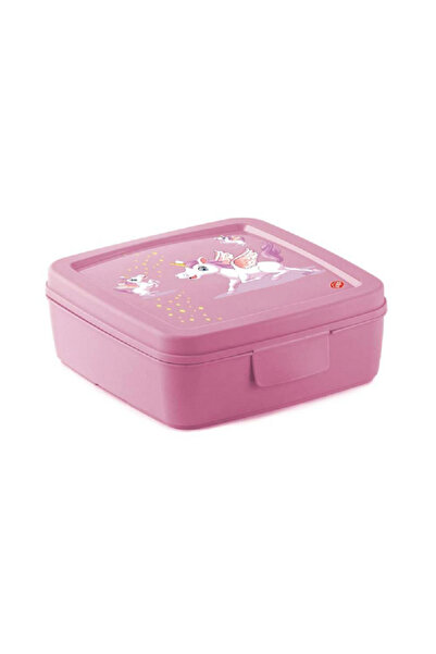 Snips Practical and Stylish Unicorn Kids Sandwich Box – Pink 0.50L