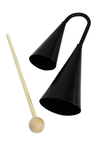 MegArya Agogo Bell – Two-Tone Traditional Metal Percussion