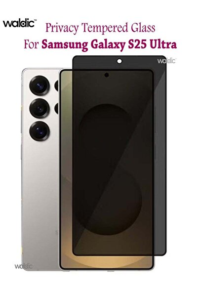 Generic Samsung Galaxy S25 Ultra Privacy Invisible Shield Tempered Glass Full...
