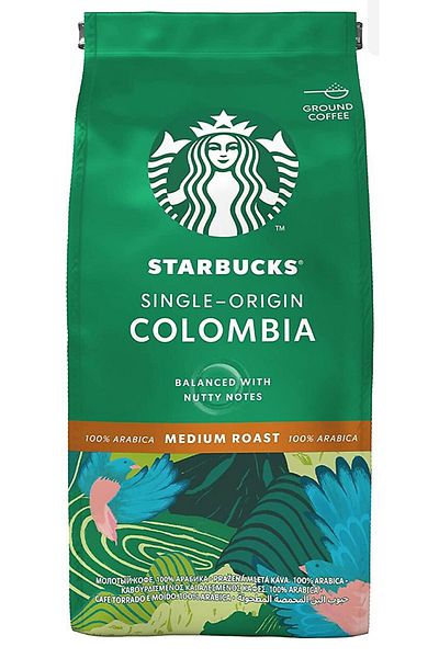 Starbucks Single Origin Colombia Ground Coffee - 200G