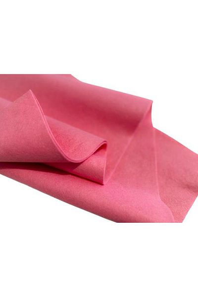 feltland Wool felt, soft 1mm, 40% wool-60% viscose, 50*180cm light pink