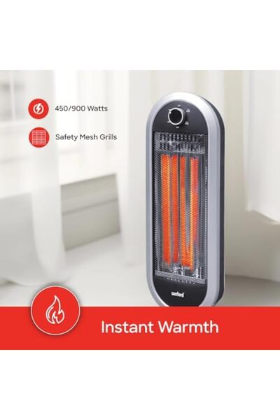 Sanford 900W Carbon Heater with Remote Control & Oscillating Function