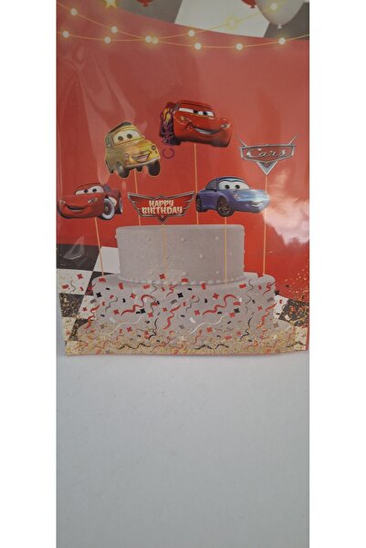 GenelTedarik Mutlu anılar parti evi arabalı pasta süsü