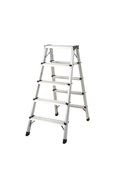 Genel Markalar Çift Taraflı 5+5 Basamaklı Alüminyum Katlanır Merdiven 150 kg ...
