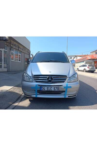 HM Fiberglass Mercedes Vi̇to 639 Ön Tampon Eki̇ (2003-2013) Uyumlu