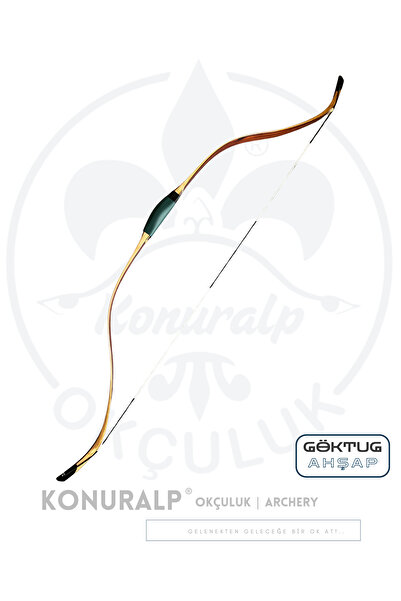 KONURALP OKÇULUK Göktuğ - Ahşap / Tuğhan Yay - Geleneksel Okçuluk Lamine Yayı