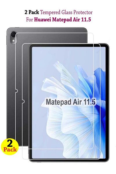 Generic 2 Pack Tempered Glass Screen Protector For Huawei Matepad Air 11.5 Clear