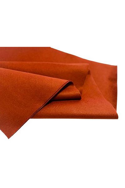feltland Wool felt, soft 1mm, 40% wool-60% viscose, 50*180cm chocolate brown