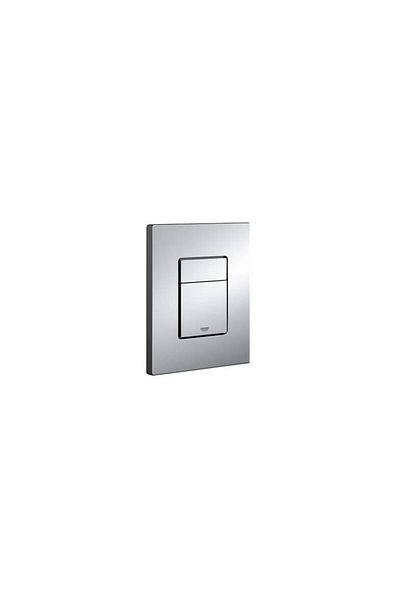 Grohe Square Flush Plate - Chrome
