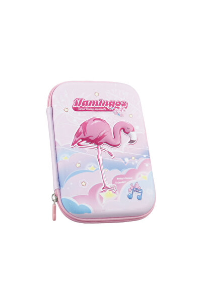 esabela حافظة أقلام للأطفال، فلامنغو، منظم أدوات مكتبية، حامل أقلام، حقيبة مد...