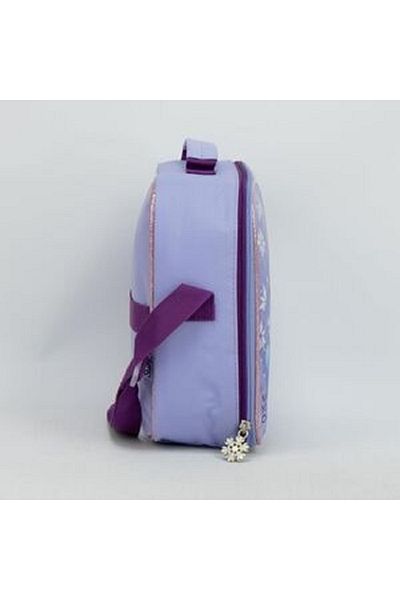 SUNCE Disney Frozen Insulated Zipper Closure Lunch Tote – Purple