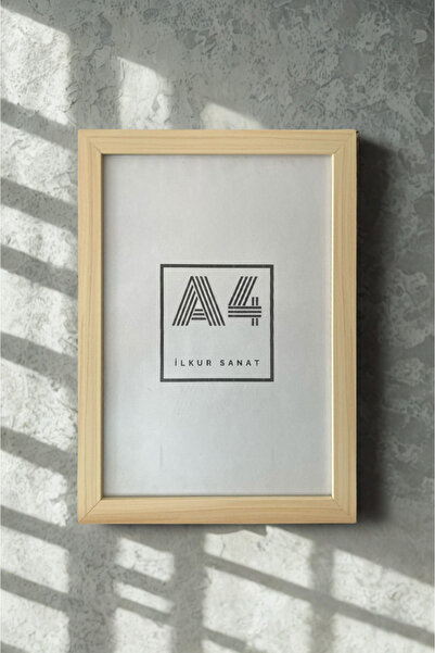 ilkur A4 Size (21X30) 2mm Thick Matte Glass Frame