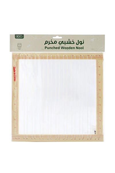 Roco إطار أدوات الخياطة نول مربع 30 × 30 سم مع فتحة خيط