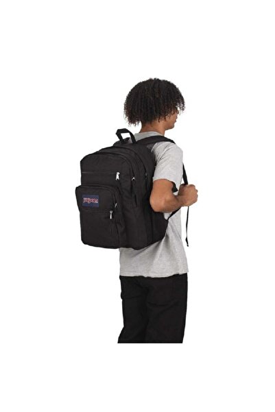 Jansport Big Student Zipper Closure Adjustable Shoulder Strap Backpack