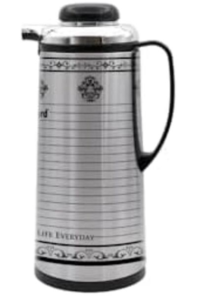 Sanford 1.0L Vacuum Flask with Double Pink Glass Liner | Hot & Cold Temperature Retention | Leak-Pro