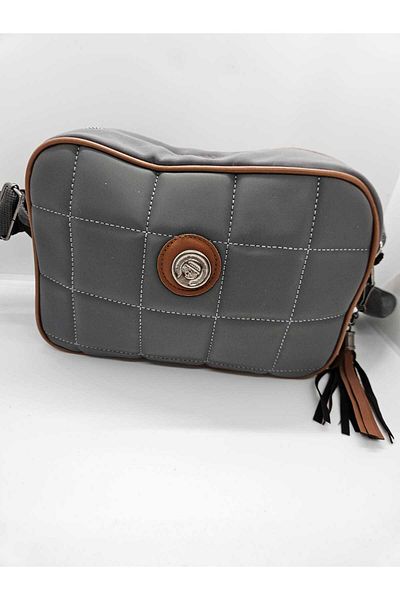 ALFA AKSESUAR 03 Women's Quilted Tassel Detailed Shoulder Bag