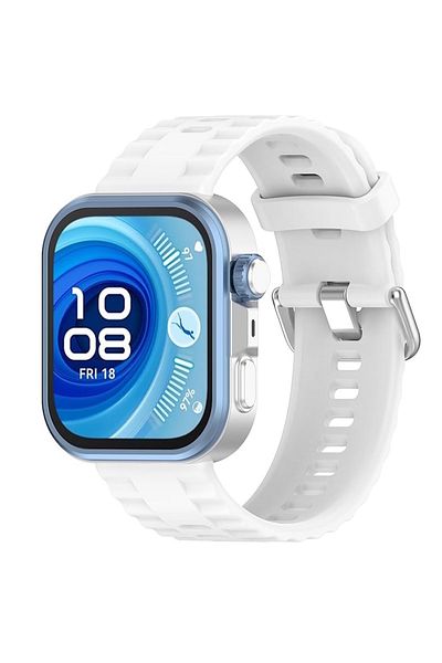 m.tk moveteck سوار معصم رياضي مثقوب بإبزيم كلاسيكي متوافق مع Huawei Watch Fit 3 / Fit 4 / Fit 4 Pro