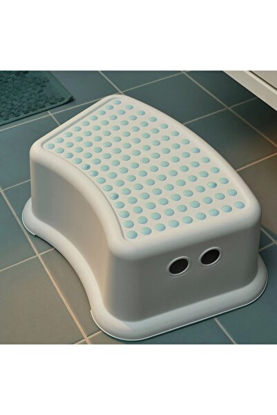 TEZPAZAR Försıktıg Kaymaz Taban Çocuk Basamağı Yükseklik 13 Cm Plastik Tabure...