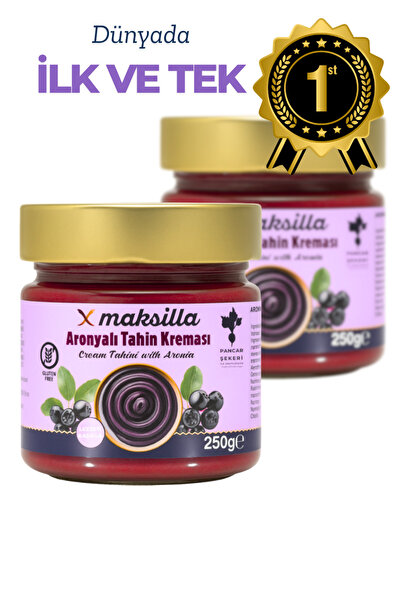 Maksilla Aronyalı Tahin Cream 2-Pack (250 g X 2)