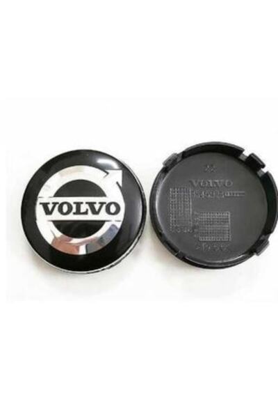 Volvo 64mm Wheel Center Cap - Black