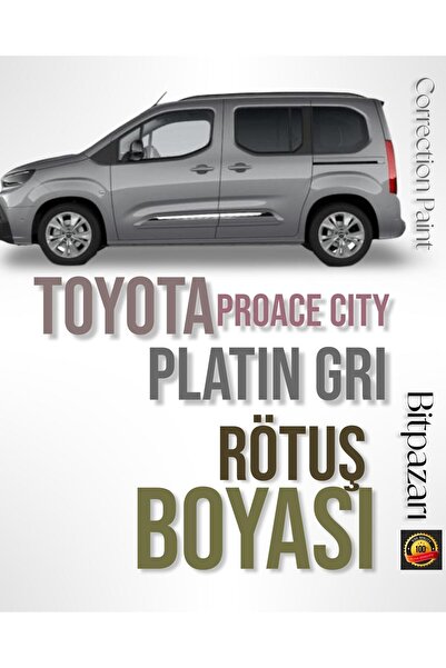 Flea Market Toyota Proce City Tekno Gray - Kca - Brushed Touch up Paint 20 ml