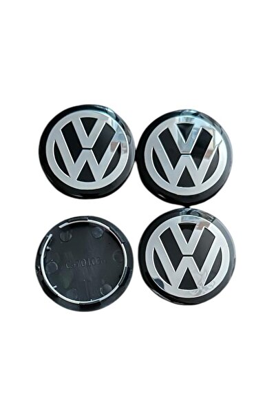 VW Set 4 capace jante Volkswagen 50mm