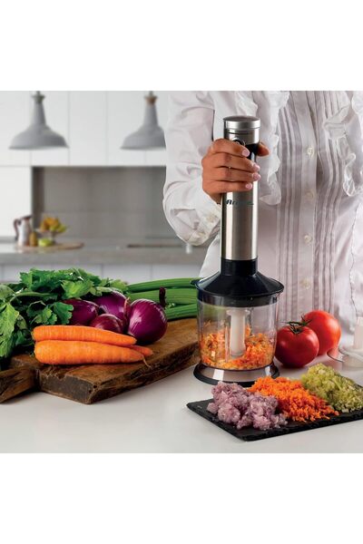ARIETE Hand Blender 1000W C089800ARAS Black/Silver, 3-year warranty -