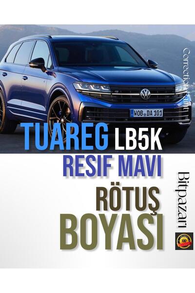 Flea Market Vw Tuareg Reef Blue Lb5K - Professional Scratch and Stone Mark Remover Touch up Paint 20ml.