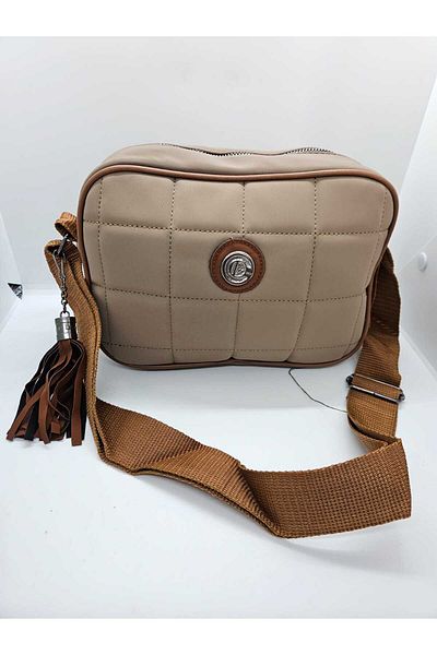 ALFA AKSESUAR 03 Women's Quilted Tassel Detailed Shoulder Bag