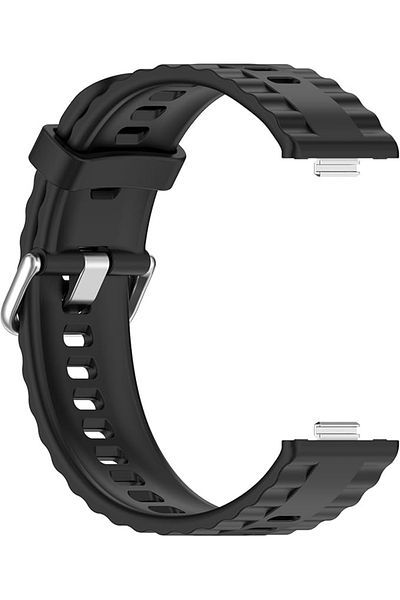 m.tk moveteck سوار معصم رياضي مثقوب بإبزيم كلاسيكي متوافق مع Huawei Watch Fit 3 / Fit 4 / Fit 4 Pro