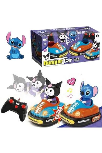 Toybox Radio-Controlled Car Stitch and Kuromi with Remote Control