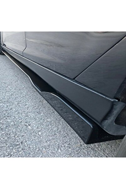 HasAkman Fiat Albea 2003-2012 F30 Tip Kulaklı Model Yan Marşpiyel Lip 2 Adet Piona Black