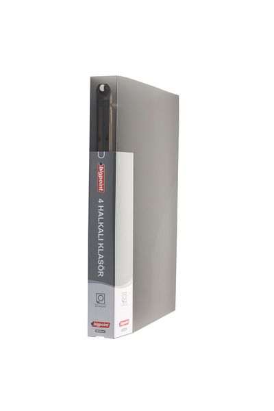 Bigpoint 4 Ring Folder Smoky