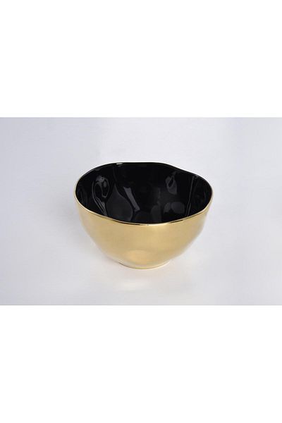 B&L Decor Noir Large Bowl