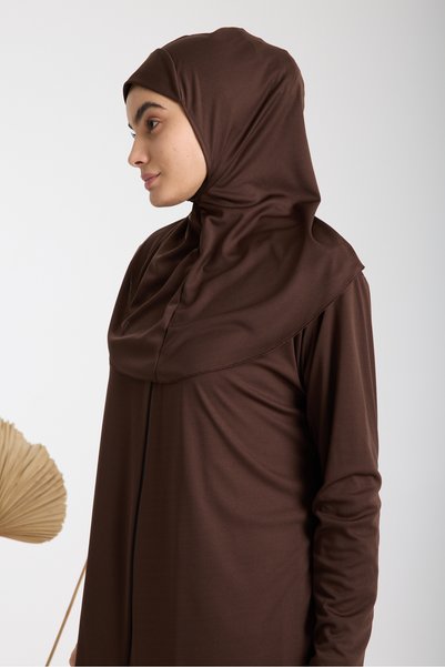 AKPİYYER One-Piece Zipper Prayer Dress
