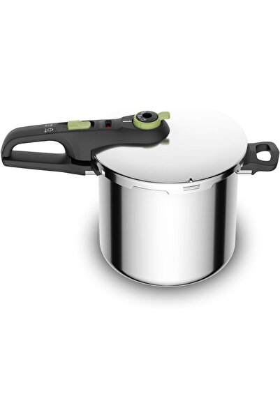 TEFAL Pressure Cooker | Secure 5 Neo 8 L Pressure Cooker | 5-security systems | 2 cooking levels | S