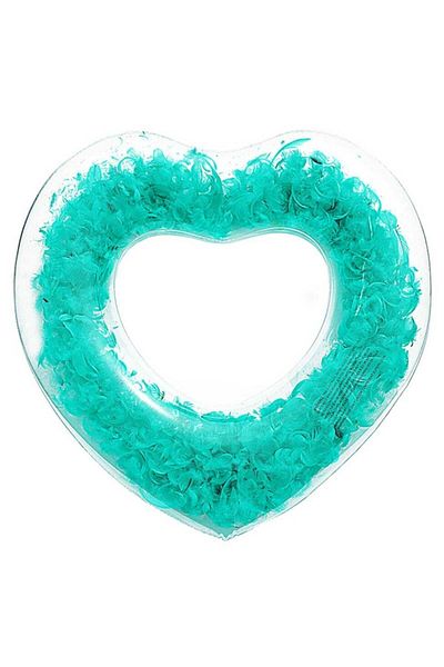 Toybox Heart Shaped Inflatable Swim Ring 90cm - Green