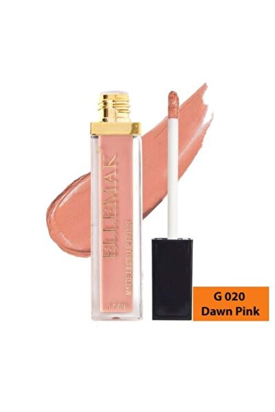 ELLEMAK أحمر شفاه سائل غير لامع رقم 20