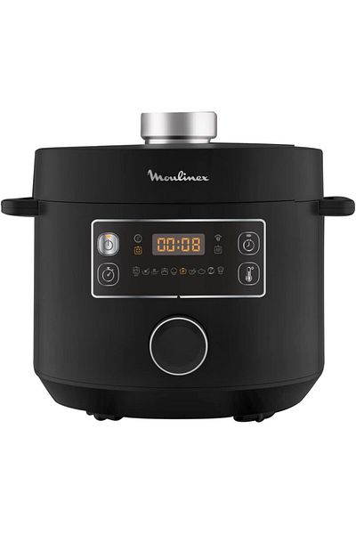 Moulinex Electrical Pressure Cooker | Turbo Cuisine Electric Cooker | 5 Litre | 915-1090W | Black |